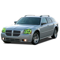 Dodge Magnum V.3 Fusion Color Change Headlight & LED Halo Fog Light Kit 2005-2007