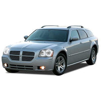 Dodge Magnum ColorChase Headlight & LED Halo Fog Light Kit 2005-2007