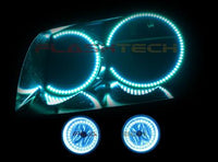 Dodge Magnum V.3 Fusion Color Change Headlight & LED Halo Fog Light Kit 2005-2007