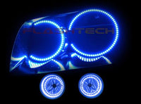 Dodge Magnum V.3 Fusion Color Change Headlight & LED Halo Fog Light Kit 2005-2007