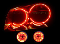 Dodge Magnum V.3 Fusion Color Change Headlight & LED Halo Fog Light Kit 2005-2007