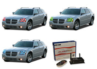 Dodge Magnum V.3 Fusion Color Change Headlight & LED Halo Fog Light Kit 2005-2007
