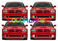 Dodge Magnum ColorChase LED Halo Fog Light Kit 2005-2008