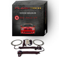 Dodge Magnum V.3 Fusion Color Change LED Halo Fog Light Kit 2005-2008