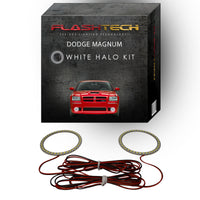 Dodge Magnum White LED Halo Fog Light Kit 2005-2008