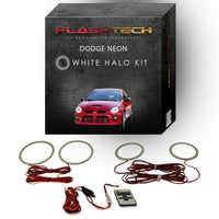 Dodge Neon White LED Halo Headlight Kit 2003-2005
