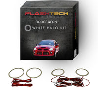 Dodge Neon White LED Halo Headlight Kit 2003-2005