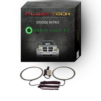 Dodge Nitro V.3 Fusion Color Change LED Halo Headlight Kit 2007-2012