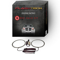 Dodge Nitro V.3 Fusion Color Change LED Halo Headlight Kit 2007-2012