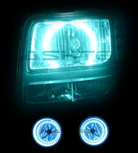 Dodge Nitro V.3 Fusion Color Change Headlight & LED Halo Fog Light Kit 2007-2012