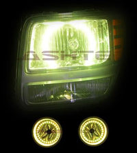 Dodge Nitro V.3 Fusion Color Change Headlight & LED Halo Fog Light Kit 2007-2012