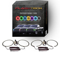 Dodge Ram V.3 Fusion Color Change LED Halo Headlight Kit 2002-2005