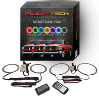 Dodge Ram V.3 Fusion Color Change LED Halo Headlight Kit 2006-2008