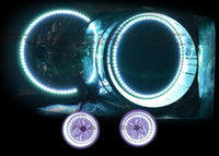 Dodge Ram V.3 Fusion Color Change Headlight & LED Halo Fog Light Kit 2006-2008