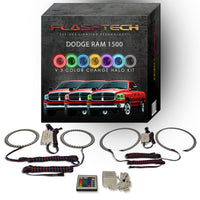 Dodge Ram V.3 Fusion Color Change LED Halo Headlight Kit 2006-2008