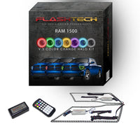 Dodge Ram V.3 Fusion Color Change LED Halo Headlight Kit 2009-2014