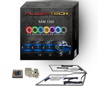 Dodge Ram V.3 Fusion Color Change LED Halo Headlight Kit 2009-2014