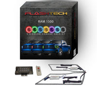 Dodge Ram V.3 Fusion Color Change LED Halo Headlight Kit 2009-2014