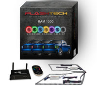 Dodge Ram V.3 Fusion Color Change LED Halo Headlight Kit 2009-2014