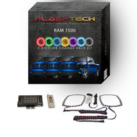 Dodge Ram V.3 Fusion Color Change LED Halo Fog Light Kit 2013-2014