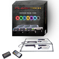 Dodge Ram V.3 Fusion Color Change LED Halo Headlight Kit 1994-2002