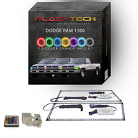Dodge Ram V.3 Fusion Color Change LED Halo Headlight Kit 1994-2002