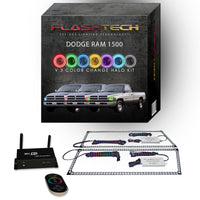 Dodge Ram V.3 Fusion Color Change LED Halo Headlight Kit 1994-2002