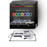 Dodge Ram V.3 Fusion Color Change LED Halo Headlight Kit 1994-2002