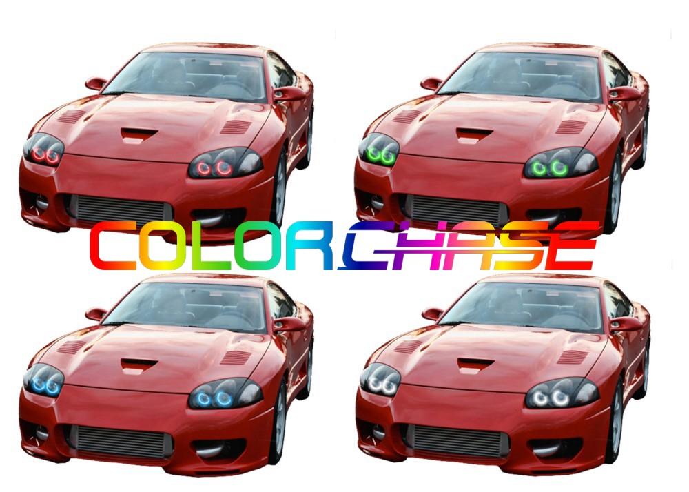 Dodge Stealth ColorChase LED Halo Headlight Kit 1994-1998