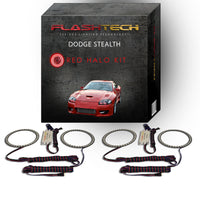 Dodge Stealth V.3 Fusion Color Change LED Halo Headlight Kit 1994-1998