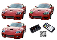 Dodge Stealth V.3 Fusion Color Change LED Halo Headlight Kit 1994-1998