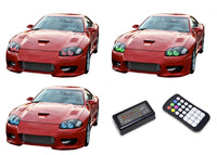 Dodge Stealth V.3 Fusion Color Change LED Halo Headlight Kit 1994-1998