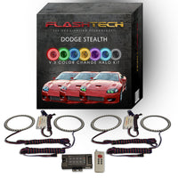 Dodge Stealth V.3 Fusion Color Change LED Halo Headlight Kit 1994-1998