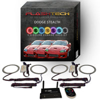 Dodge Stealth V.3 Fusion Color Change LED Halo Headlight Kit 1994-1998