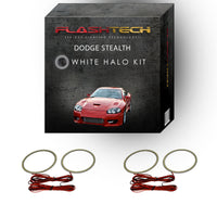 Dodge Stealth White LED Halo Headlight Kit 1994-1998