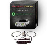 Dodge Stratus V.3 Fusion Color Change LED Halo Headlight Kit 2001-2006
