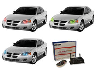 Dodge Stratus V.3 Fusion Color Change LED Halo Headlight Kit 2001-2006