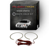 Dodge Stratus White LED Halo Headlight Kit 2001-2006