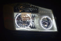 Nissan Armada White LED Halo Headlight Kit 2004-2014