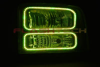 Ford 250 / Ford F350 V.3 Fusion Color Change LED Halo Headlight Kit 2005-2007