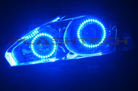 Nissan Altima Sedan V.3 Fusion Color Change Headlight & LED Halo Fog Light Kit 2013-2015