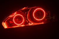 Nissan Altima Sedan V.3 Fusion Color Change Headlight & LED Halo Fog Light Kit 2013-2015
