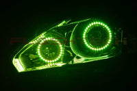 Nissan Altima Sedan V.3 Fusion Color Change Headlight & LED Halo Fog Light Kit 2013-2015