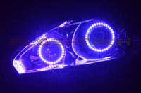 Nissan Altima Sedan V.3 Fusion Color Change Headlight & LED Halo Fog Light Kit 2013-2015