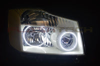 Nissan Armada V.3 Fusion Color Change LED Halo Headlight Kit 2004-2014