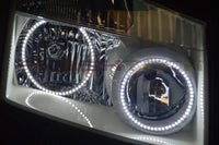 Nissan Titan White LED Halo Headlight Kit 2004-2015