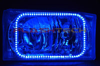 Ford F250 / Ford F350 V.3 Fusion Color Change Headlight & LED Halo Fog Light Kit 2001-2004
