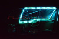 Dodge Ram Sport V.3 Fusion Color Change LED Halo Headlight Kit 2009-2016
