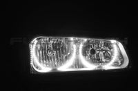 Chevrolet Silverado White LED Halo Headlight Kit 2003-2006