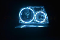 Ford Ranger White LED Halo Headlight Kit 2001-2011